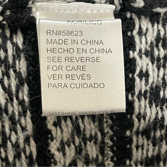 Carol Rose buttonless cardigan size large - Picture 5 of 6